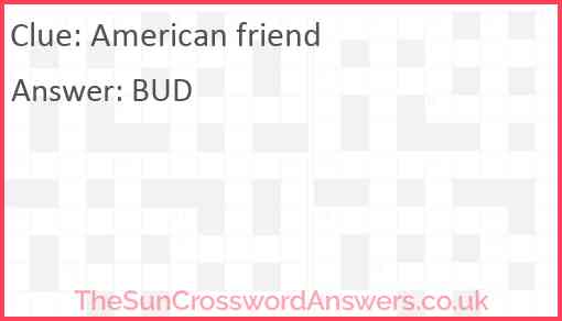 American friend Answer