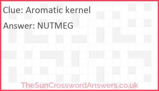 Aromatic kernel Answer
