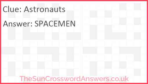 Astronauts Answer