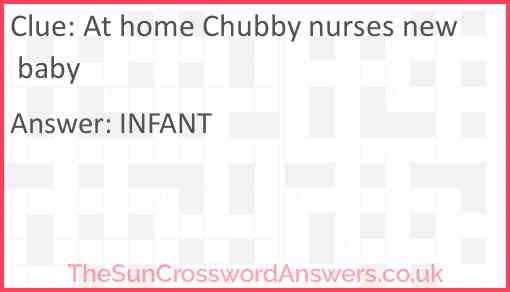 At home Chubby nurses new baby Answer