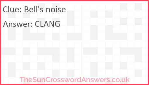Bell's noise Answer