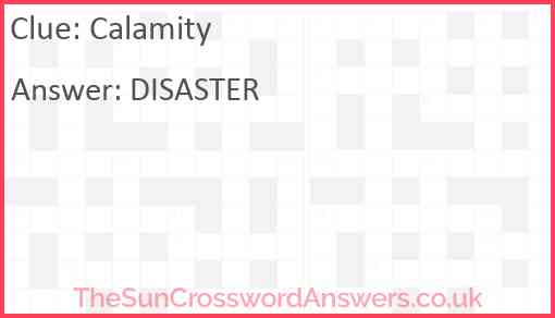 Calamity Answer