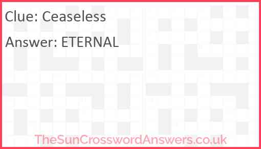 Ceaseless Answer