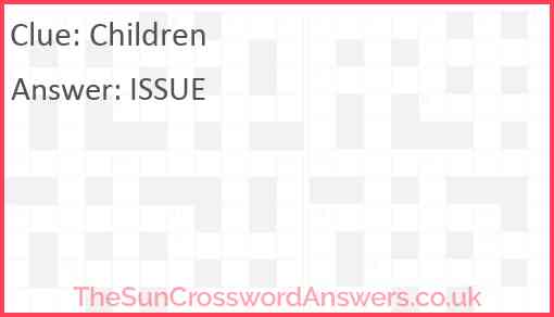 Children Answer