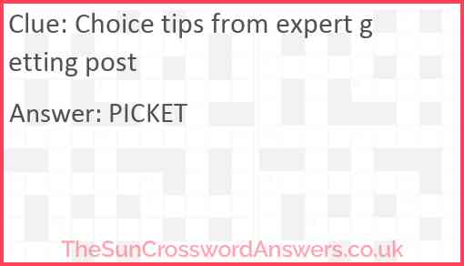 Choice tips from expert getting post Answer