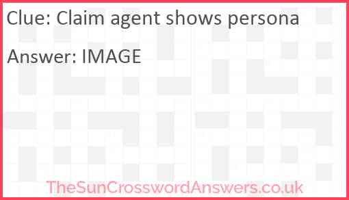 Claim agent shows persona Answer