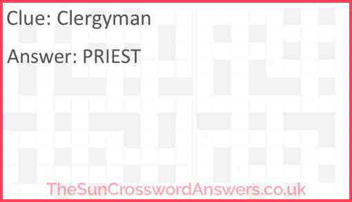 Clergyman Answer