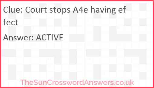 Court stops A4e having effect Answer