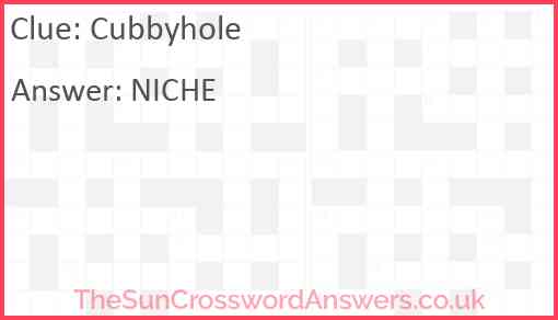 Cubbyhole Answer