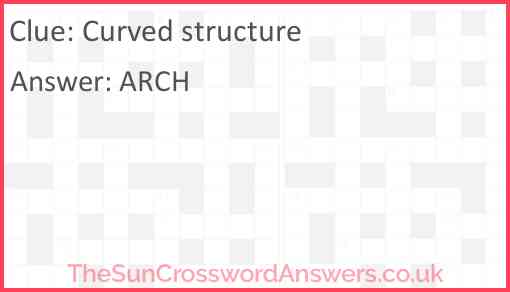 Curved structure Answer