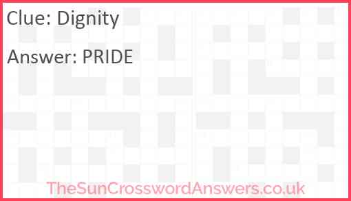 Dignity Answer