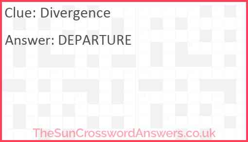 Divergence Answer