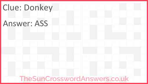 Donkey Answer