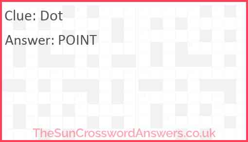 Dot Answer