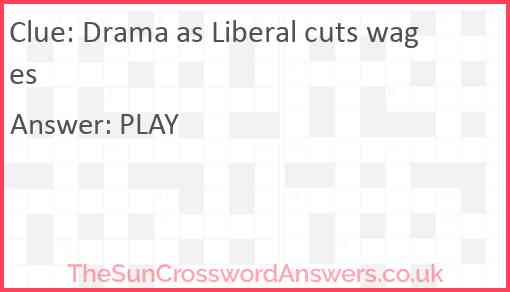 Drama as Liberal cuts wages Answer