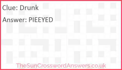 Drunk Answer