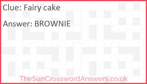 Fairy cake Answer