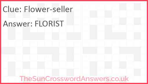 Flower-seller Answer