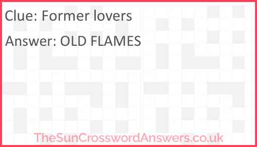 Former lovers Answer