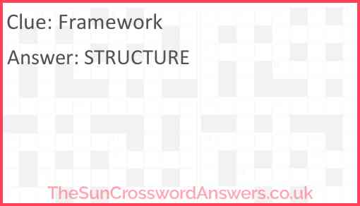 Framework Answer