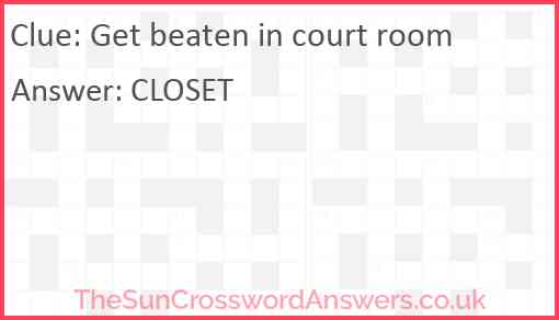 Get beaten in court room Answer