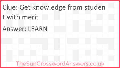 Get knowledge from student with merit Answer
