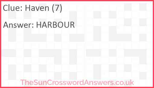 Haven (7) Answer