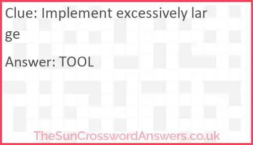 Implement excessively large Answer