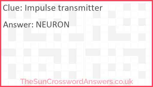 Impulse transmitter Answer