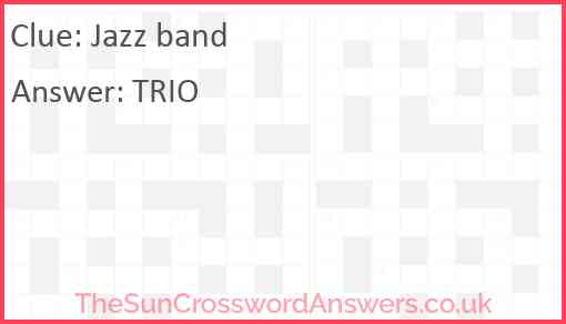 Jazz band Answer