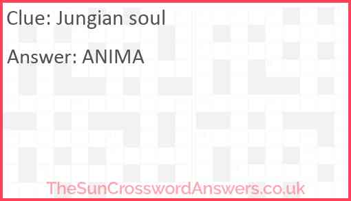 Jungian soul Answer