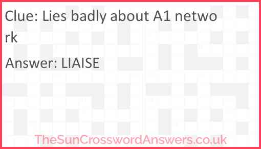 Lies badly about A1 network Answer