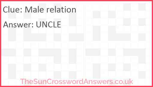 Male relation Answer