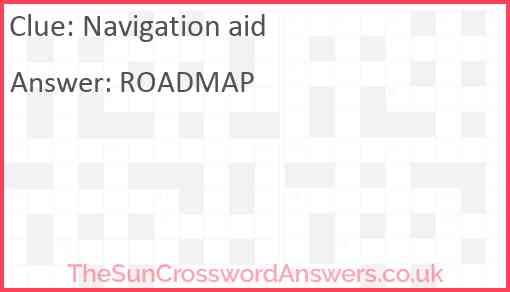Navigation aid Answer