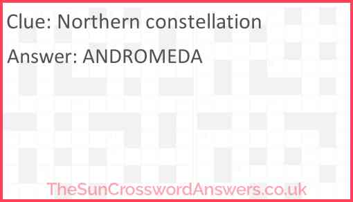 Northern constellation Answer