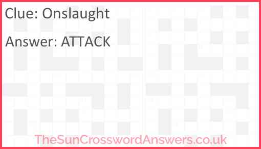 Onslaught Answer