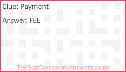 Payment Answer