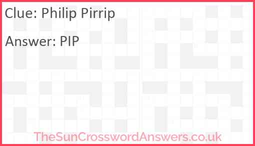 Philip Pirrip Answer