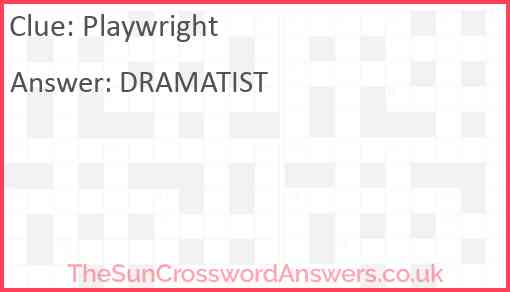 Playwright Answer