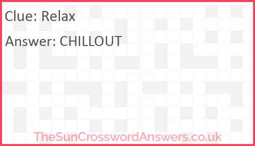 Relax Answer