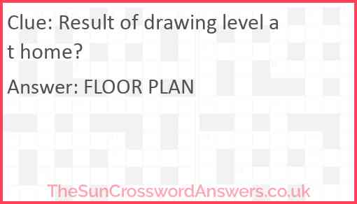 Result of drawing level at home? Answer