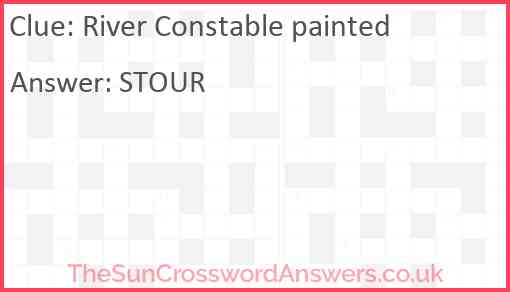 River Constable painted Answer