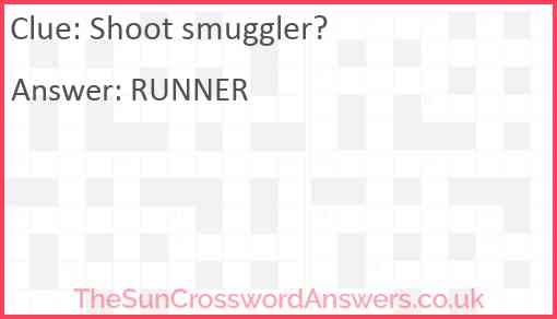 Shoot smuggler? Answer