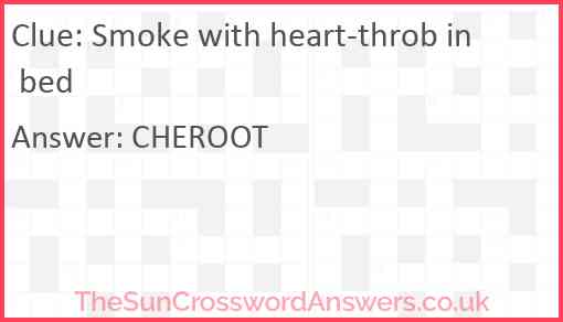 Smoke with heart-throb in bed Answer