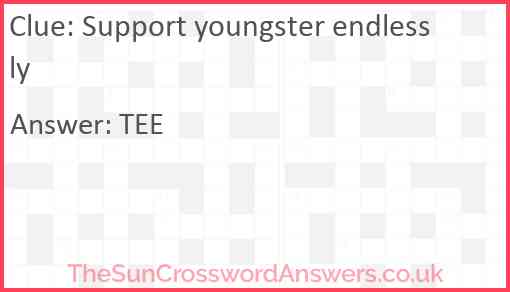 Support youngster endlessly Answer