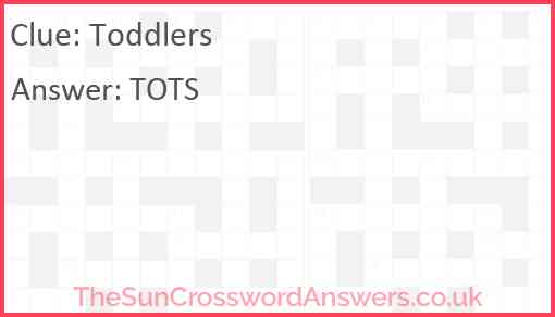 Toddlers Answer