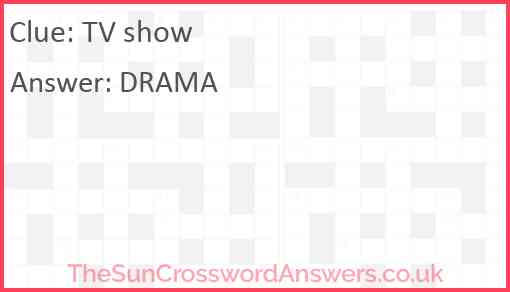 TV show Answer