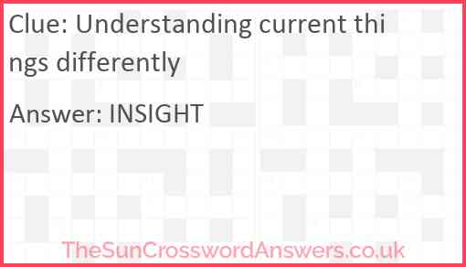 Understanding current things differently Answer