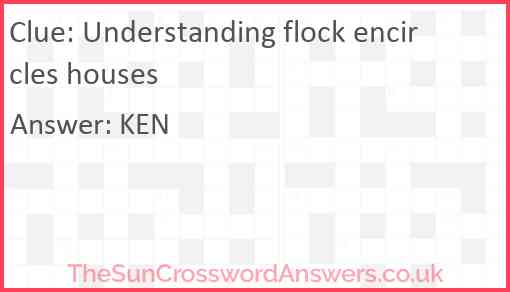 Understanding flock encircles houses Answer
