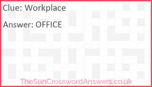Workplace Answer